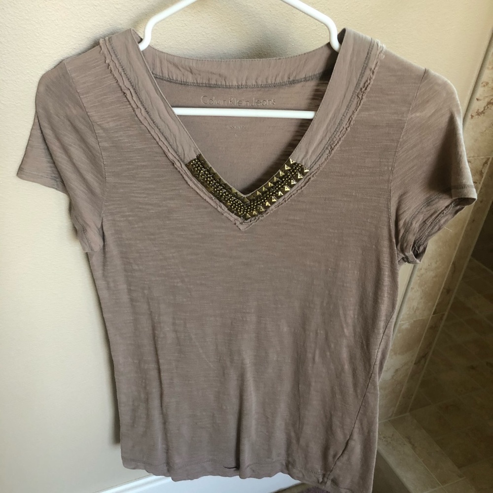 Calvin Klein bedazzled shirt